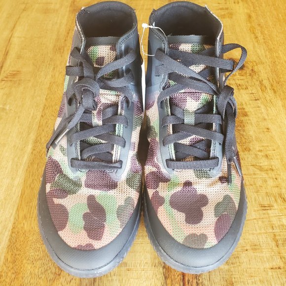 *RARE* Converse All Star Pro BB Camo Sz 6.5 Black / Mandarin 166450C